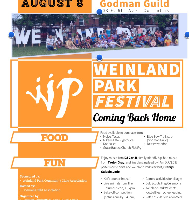 Weinland Park Festival 2016 at Godman Guild